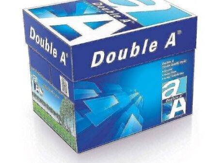 Double A Photocopy A4/A3 Size 80GSM Paper White Box Of 5 Ream - Image 1