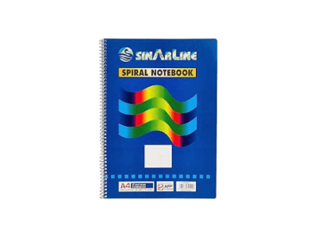 Sinarline Side Spiral Notebook A4 - Image 1