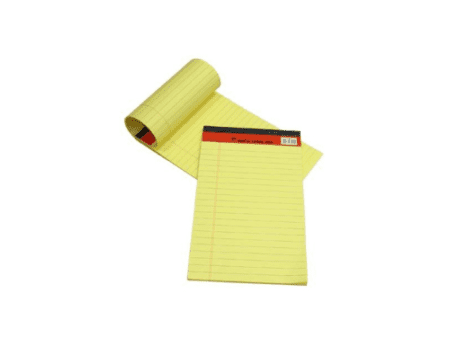 Sinarline Legal Pad A5 Yellow - Image 1