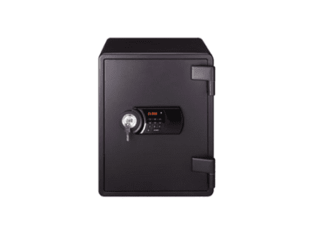 Eagle Safes Fire Resistant Safe BLACK - Digital Lock + Key Lock - Image 1