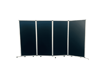 Mobile 4 Panel Folding Display Boards - Image 3
