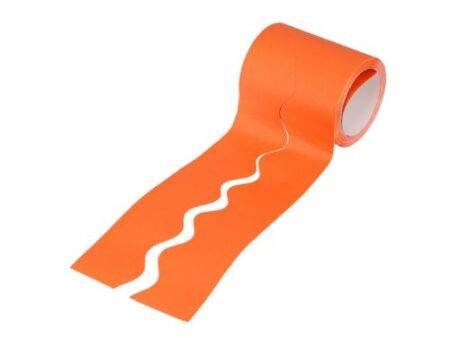 SCO CARD DECORATIVE BORDER ROLL ORANGE 57MMX15M 1PC-DR - Image 1