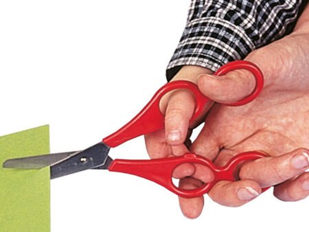 Dual Control Scissors Right Handed Bulk Saver-EYR - Image 1
